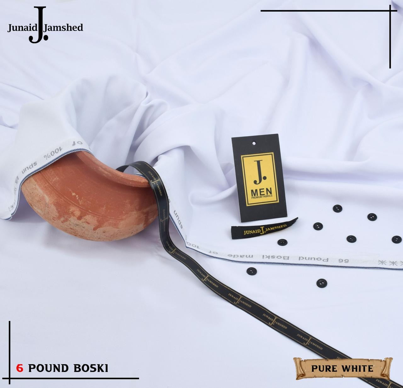 J. Junaid Jamshed 6-Pound Silk Boski